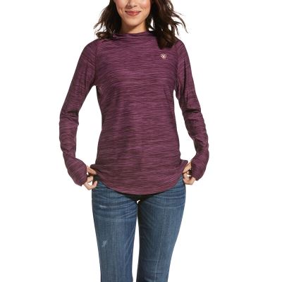 Ariat Laguna Bordo Kapşonlu Sweatshirt Bayan (12052-145)